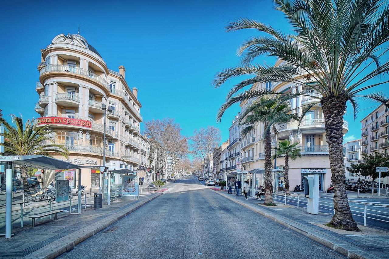 Le Kate-500M Plage-Terrasse Verriere Cote D'Azur Cannes Bagian luar foto